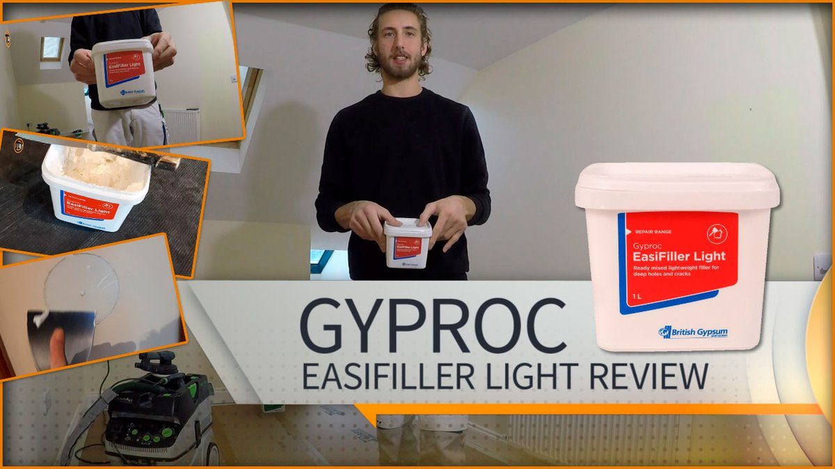 TRADE_decorator's tweet photo. Product Reviewer, Nick Sammut, has been trying out #Gyproc EasiFiller Light.
https://t.co/4JfDNb9y5Q via @YouTube
.
@britishgypsum #Gyproc #readymixed #lightfiller #fillers #decoratingproducts #finefiller #paintinganddecorating
@Rushmoor100 @Jenthedecorator https://t.co/NfWtPWon58