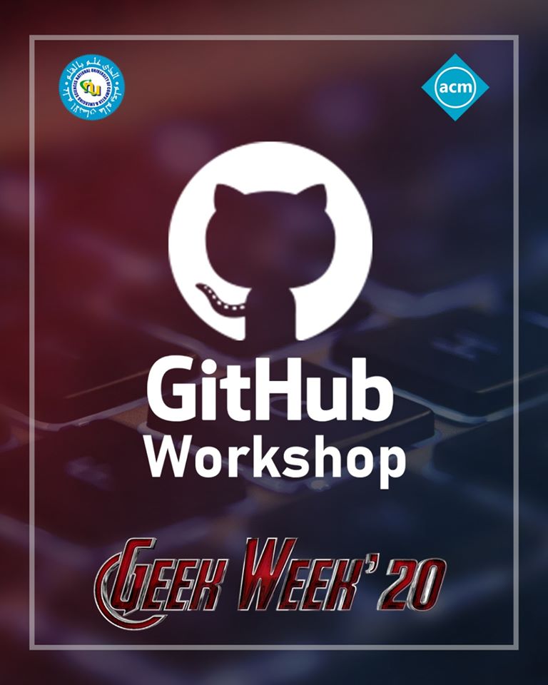 nucesacm's tweet photo. Calling yourself a good programmer without knowing how to use GitHub is like eating pizza without the cheese!!!
So, we are arranging a "GitHub Workshop" at Geek Week 2020 as learning how to use it is necessary.
So, mark yourself as Going on the event and follow!
#GeekWeek_20 #ACM https://t.co/ayZ6RcRbSf