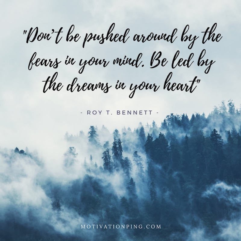 Follow your dreams to a better life! #aliviane #hope #courage #dreams