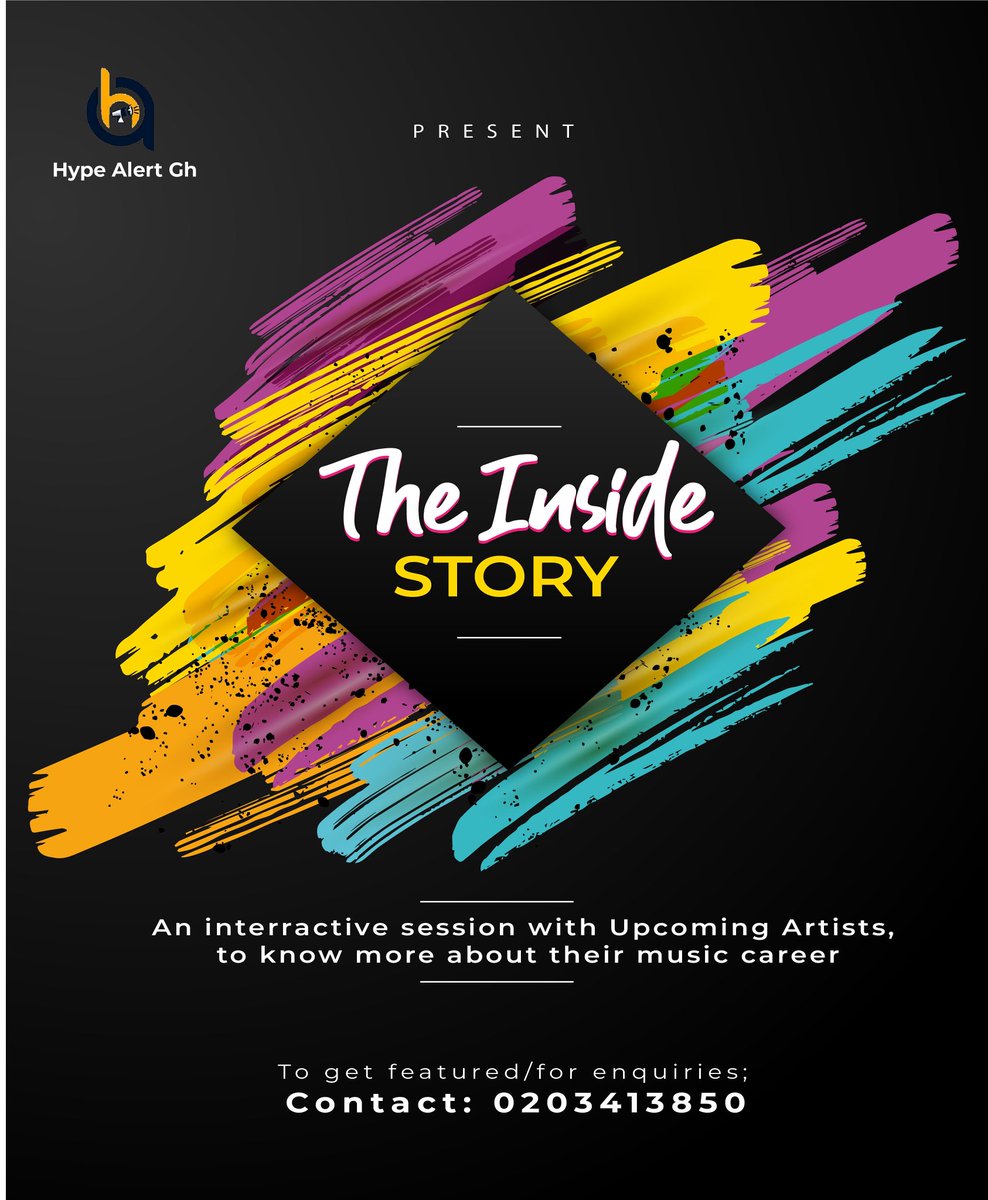 hypealert_gh's tweet photo. The Inside Story

An interractive session with upcoming artists, to know how the public responds to their music, the challenges they encounter trying to get air play and avenues to promote their works.
.
Follow @hypealert_gh for updates
.
#TachaIsEnough #hypealert_gh #AllOut https://t.co/U6pH4BGRWa