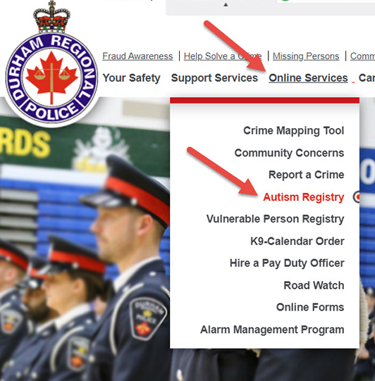 DRPS's tweet photo. Did you know? DRPS has an Autism Registry for the public.  It provides a platform for guardians to share info to police about communicating with, attending a residence of, or dealing with emergency involving an individual with Autism. https://t.co/hsJb8CnsVv - Online Services https://t.co/c045hDHXKm