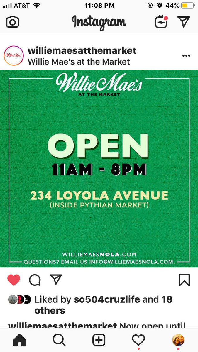 SuaveBob's tweet photo. 2nd LOCATION at The PYTHIAN MARKET 234 LOYOLA AVENUE COME SEE US WILLIE MAE’s https://t.co/SkSNfd1q9c