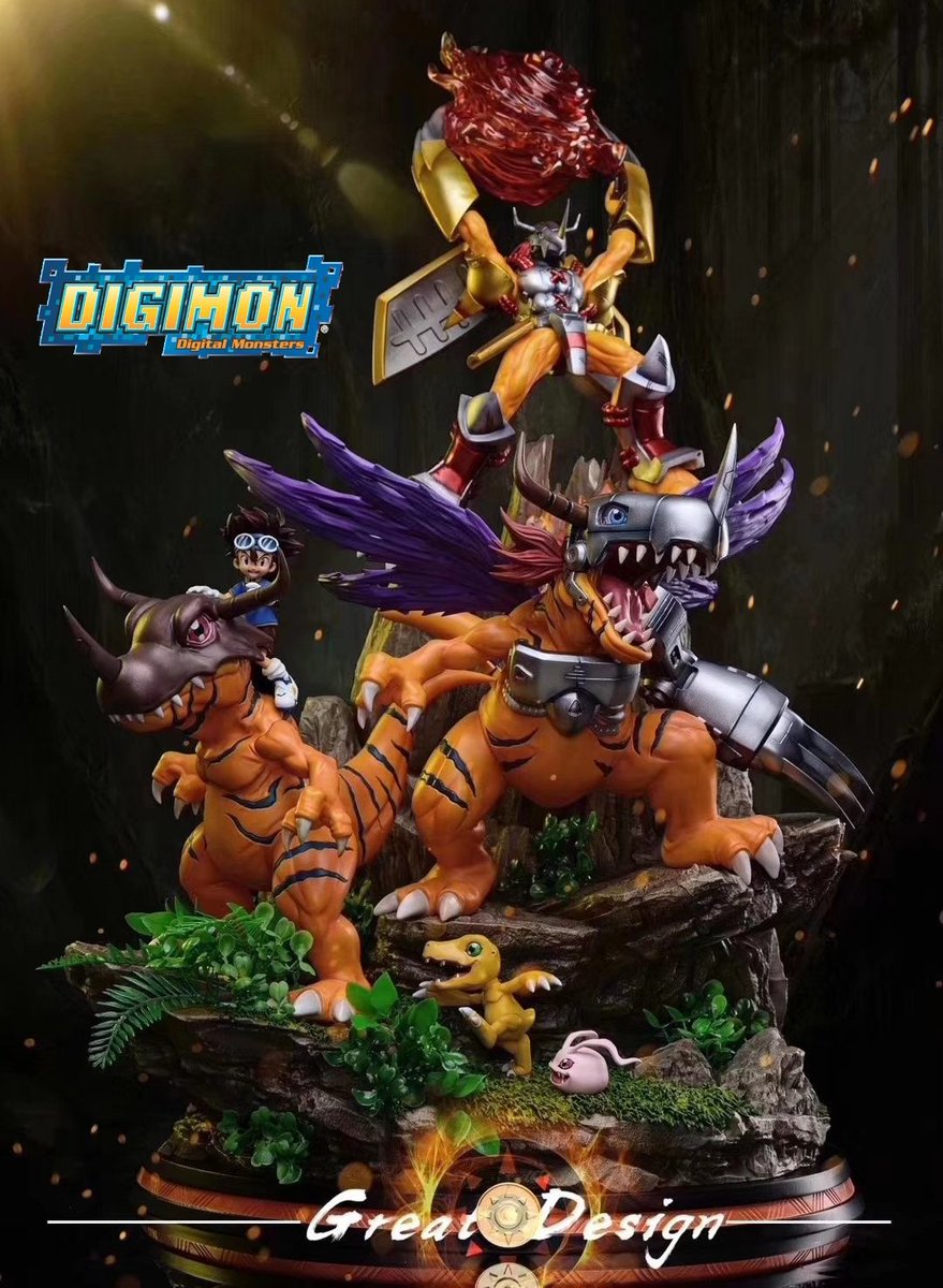 MundoKame's tweet photo. GD Studio – Agumon Evolution
- 471 € Sin contar los gastos de envío!
- Medidas: Altura, ancho, longitud: 69 cm, 46 cm, 42 cm
- Fecha de lanzamiento: Q2 2020
- Unidades: 258
- PO abierto!
- Nota: Regalo sorpresa! 😲😘
#GDStudio #Digimon #Agumon #AgumonEvolution https://t.co/JX7Kbxnv3R