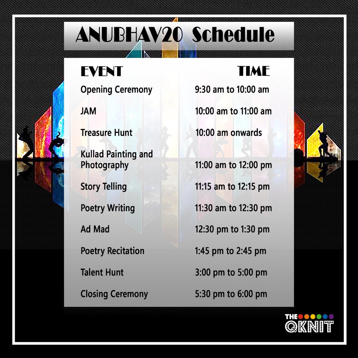 QKnitFoundation's tweet photo. Hey folks, check out the schedule of Anubhav 20! 😎😎😎
Looking forward to see you all tomorrow! 🤩🤩🤩

#TheQKnit #Anubhav #MumbaiPride #FluidFuture #BringItO #Youth #PrideMonth
@queer_azaadi @povmumbai @gaysifamily @gauravcbo @tigers_rainbow https://t.co/VUQVofHp2j