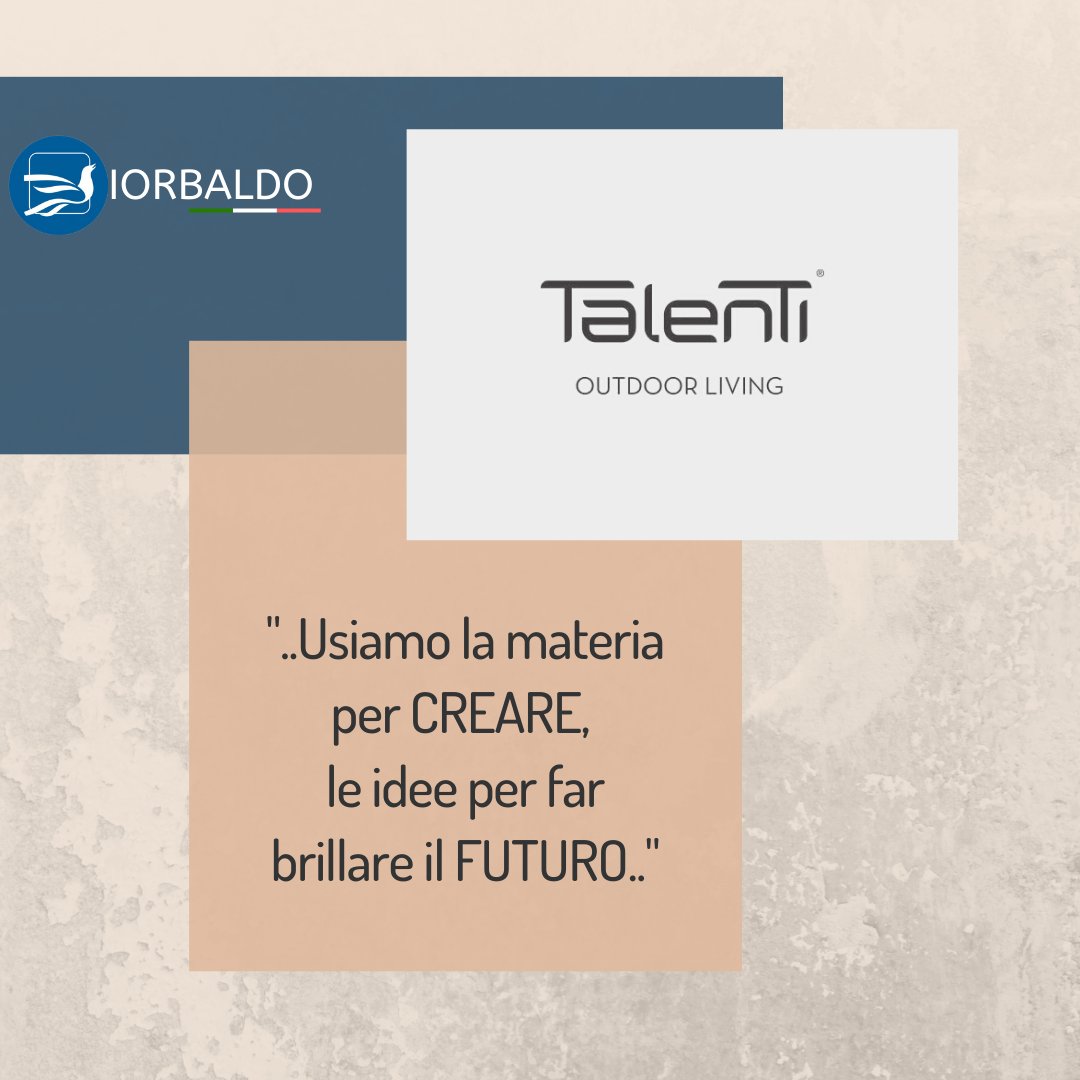 iorbaldo's tweet photo. TALENTI, DI NOME E DI FATTO

@Talenti7 ama scoprire le tendenze, domare i materiali, lavorare sul design per andare incontro alle necessità di chi userà quelle sedie, quei tavoli, quei complementi d’arredo. La ricerca e la sperimentazione sono punti di forza.

#Iorbaldo #Talenti https://t.co/XRoSYrJQDC