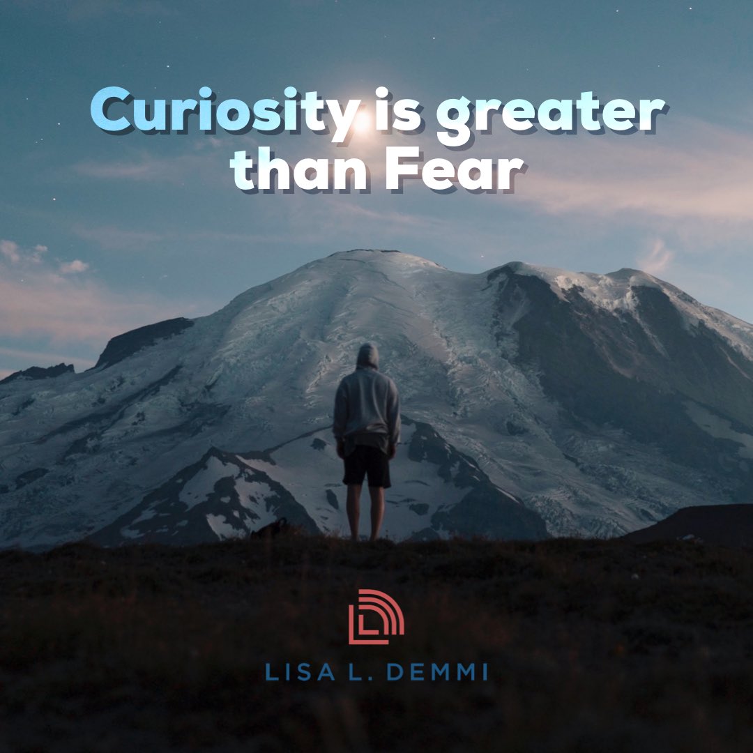 wutupdogg's tweet photo. In 2020, I challenge you to turn your fear into curiosity. How would it be if you asked yourself “what if” every time you were afraid of something.
#smallmagic #becurious #beyourchange https://t.co/w5X783CTCP