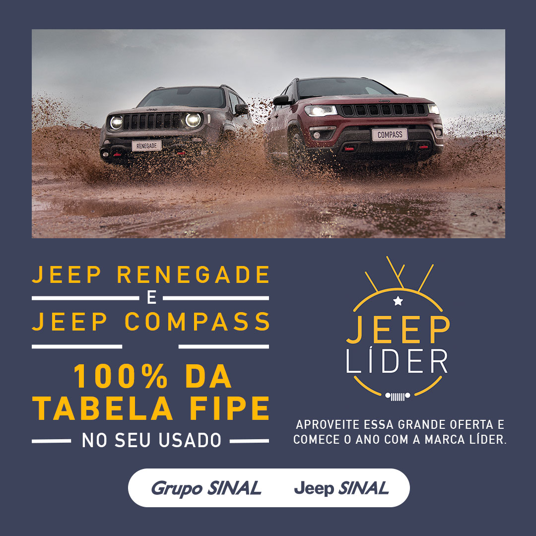 Confira a tabela fipe do Jeep Renegade - Jeep as
