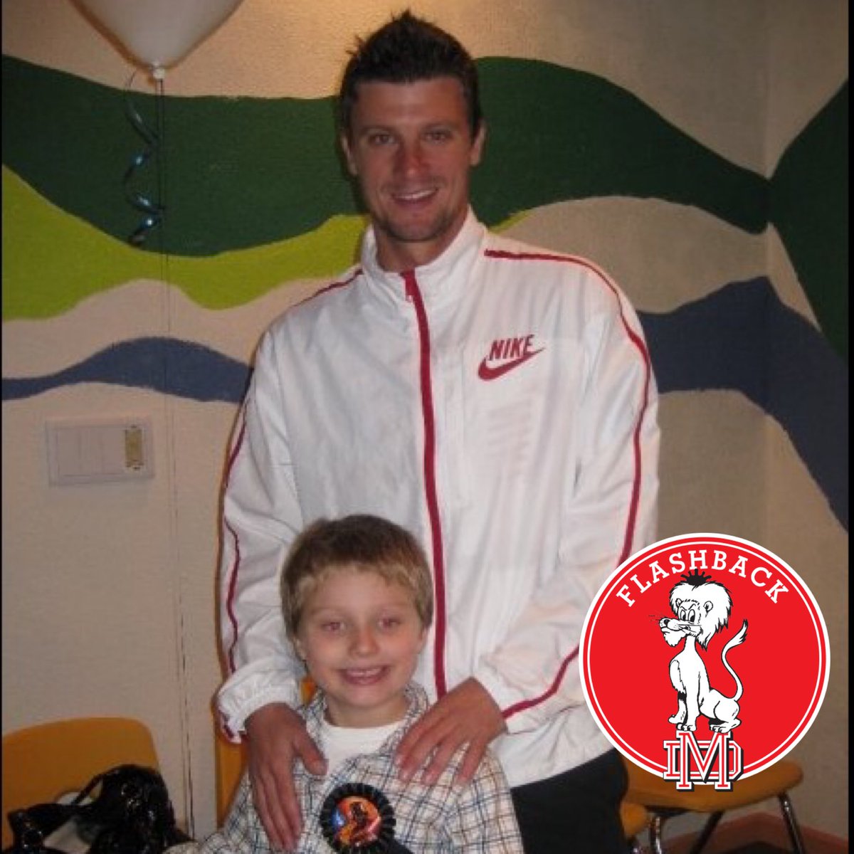 MD_Athletics's tweet photo. #mdflashback Going back about 10 years with Coach Ganey &amp; @notkadeganey in honor of the big soccer game against Servite tonight 
#mdathletics #wearemd @materdeisoccer https://t.co/Vguoyp8pwd