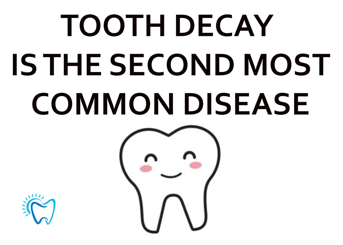 BriteDentalPC's tweet image. #NotSoFunFactFriday Tooth Decay is the 2nd most common disease. The common cold is the most common. #britedentalchicago #brushthoseteeth