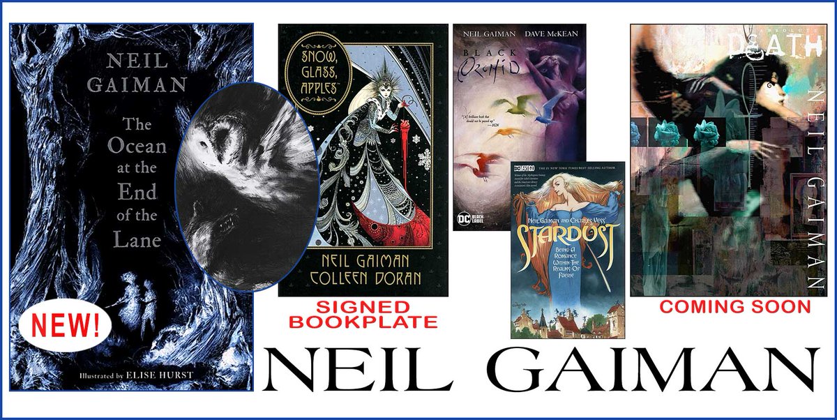 The Absolute Death, the latest from New York Times bestseller #neilgaiman, has arrived! bit.ly/2FBWDuz See our entire Gaiman selection. bit.ly/2tNQZm6 #gaiman #graphicnovels