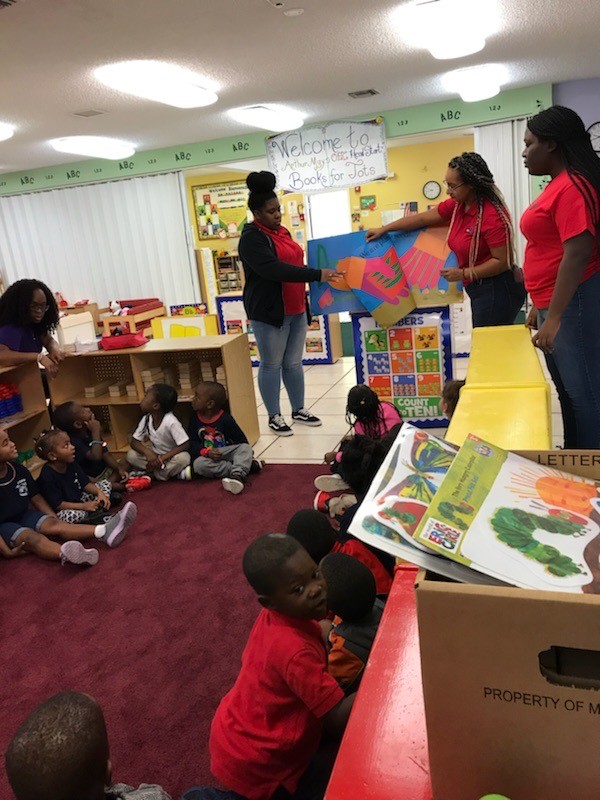 TheRealMdyc's tweet photo. A morning well spent at O Farrill Learning Center, where the #MDCYC read to some young students. Thank you to @305CAHSD for continuing this very important partnership! https://t.co/Of4TxNrWVp
