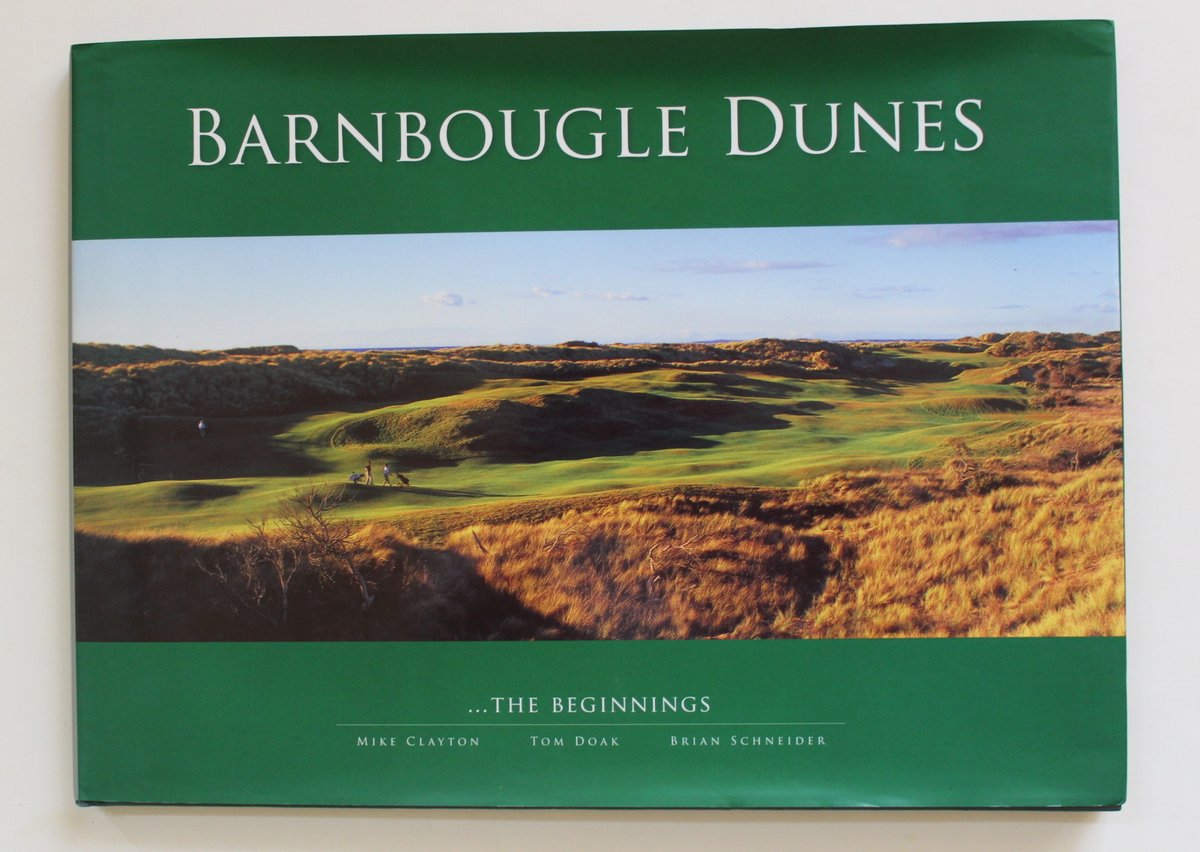 Our newest book features the Tasmanian wonder: Barnbougle Dunes. The large format shows off the amazing piece of land that Tom Doak and Make Clayton took full advantage of