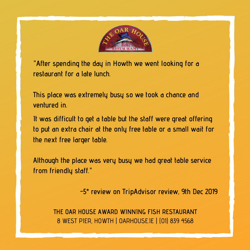 OarhouseHowth's tweet photo. We always love getting great reviews!
Give an #OarHouse Gift Voucher and share the love!
Write a personal message &amp; email directly to a loved one at no extra cost. 
https://t.co/g0meAWgvim https://t.co/WnpFgcnPil