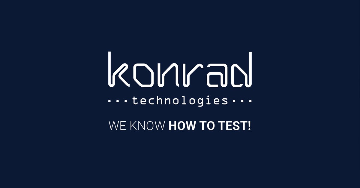 KonradTech's tweet photo. Hi, we're Konrad Technologies 👋 25+ years of engineering expertise in test and automation. Global solutions and services provider. @NIglobal Platinum Alliance Partner. @ADASiiT fouding member. https://t.co/OTy1jkQ7hm