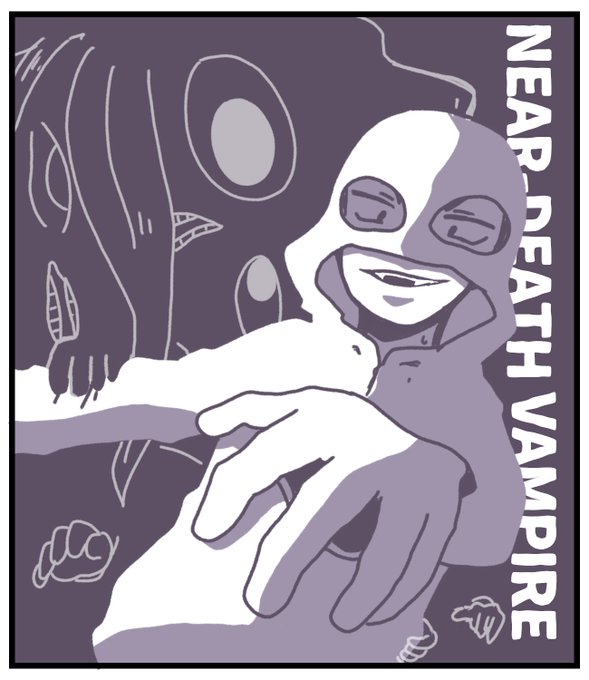 お題「嘘予告」……で通る……通りますか?これ……死霊術師の吸血鬼と……霊……#吸死版60分一本勝負 