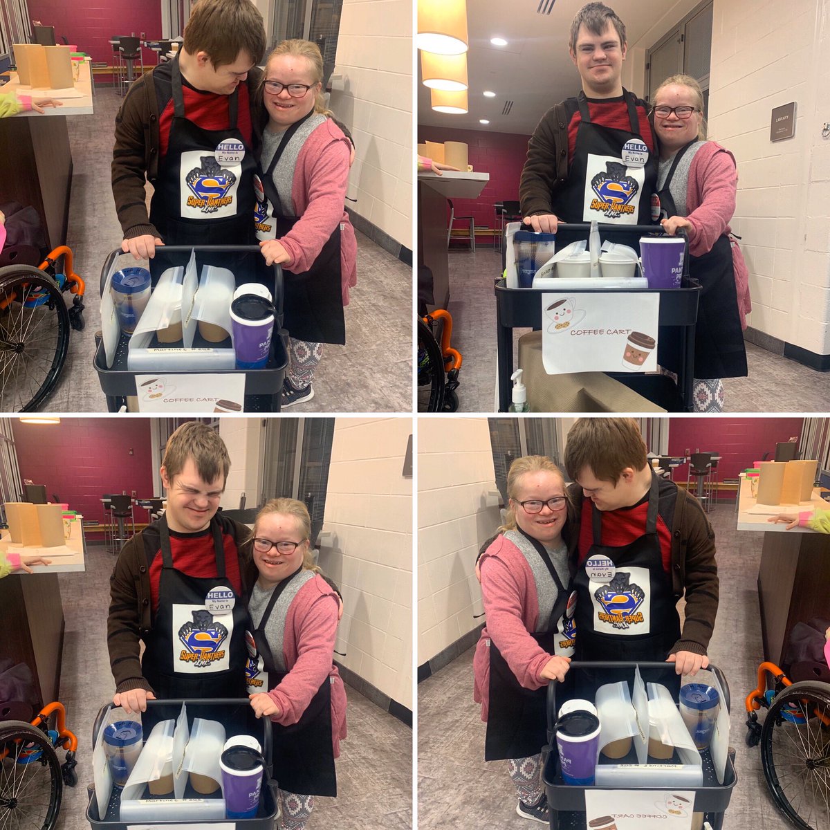 Comin’ for ya <a href="/MaumeeHS/">Maumee High School</a> ☕️☕️☕️ #RiseShineAndCaffeinate #NewCartWhoDis😜 #SuperPanthers #DeliveryDay #CoffeeBiz #Entrepreneurs #WeAreMaumee <a href="/maumee_schools/">Maumee City Schools</a> @s_perrotte <a href="/traci_cleghorn/">Dani Cleghorn</a>