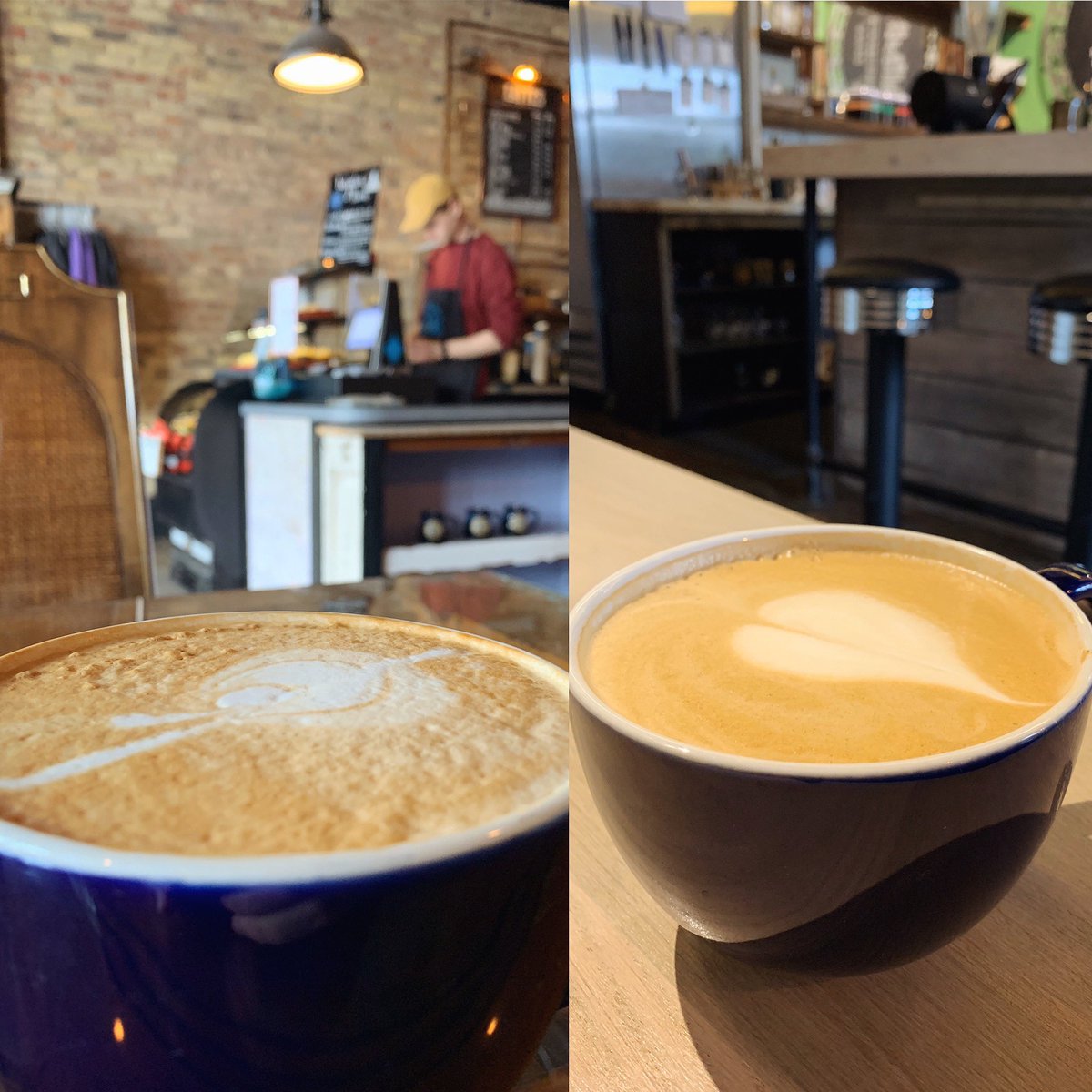 davidfairman's tweet photo. Seriously - really, really not the guy that posts pictures of his coffee...but if I WAS, some days I could post two after spending the first five minutes waiting for @StrikeToBurn in the wrong coffee shop...🤦‍♂️
#OldTownIsNotReoTown 
#coffee #coffeeshop #coffeechat #filmmaking https://t.co/yvtdkokA3v