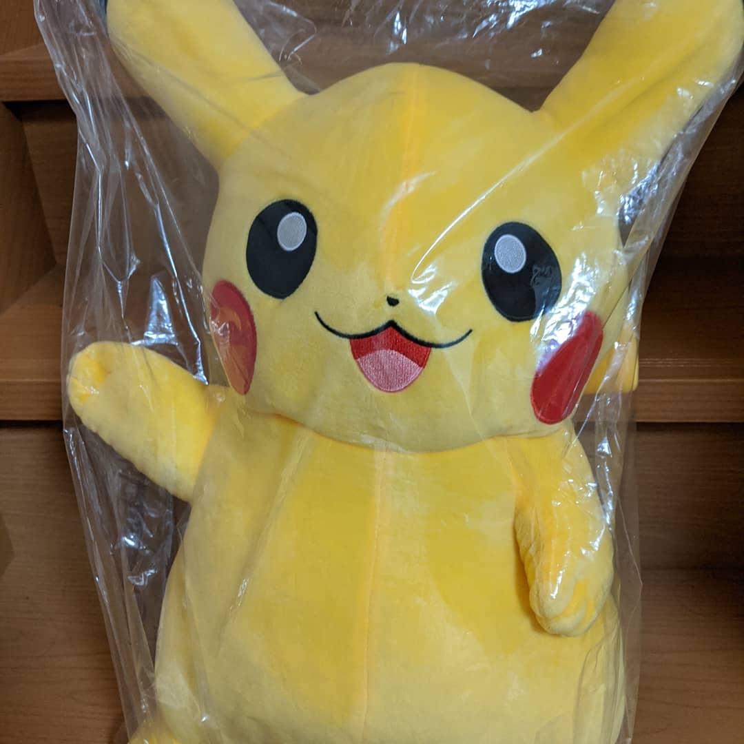 ピカチュウぬいぐるみ
