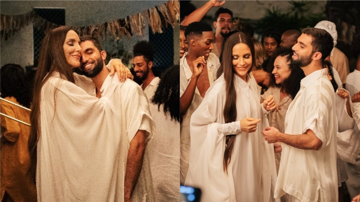 Exclusivo: @SilvaOficial e @IveteSangalo se unem em clipe LINDO de #PraVidaInteira e fazem festa em Salvador; vem assistir! bit.ly/37SWhLV (Foto: <a href="/brenogaltier/">Breno Galtier</a>)