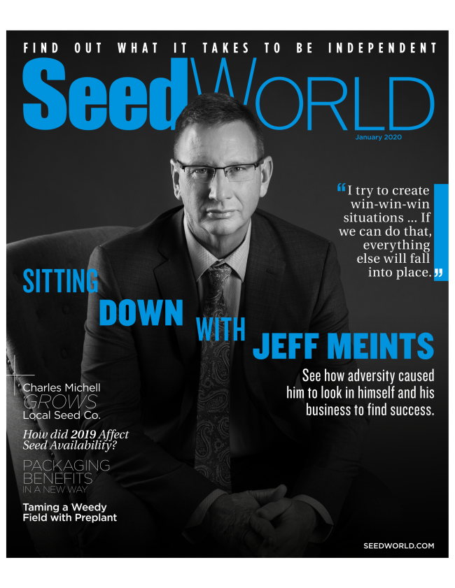 IndieProSeed's tweet photo. Have you seen the #IPSA31 Cover boy? Thank you Seed World & Congrats Jeff Meints! https://t.co/ZmeWUzsTcD https://t.co/FNe2jCwPl2