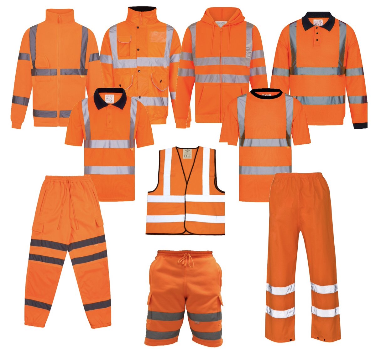 Orange is the new yellow! ITC stock the right workwear/PPE for the job!