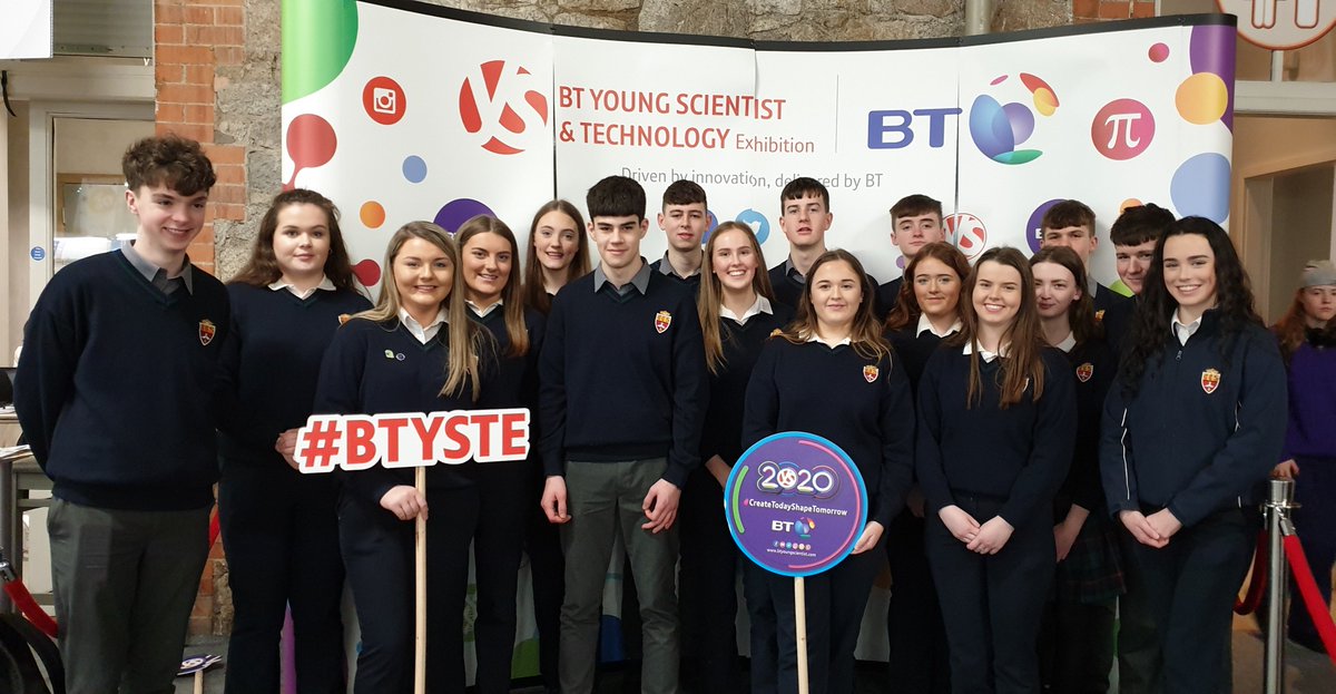 CastlereaCs's tweet image. TY students enjoying their visit to the BT Young Scientist and Technology Exhibition. Best of luck to Katie and Molly  with their BT project.