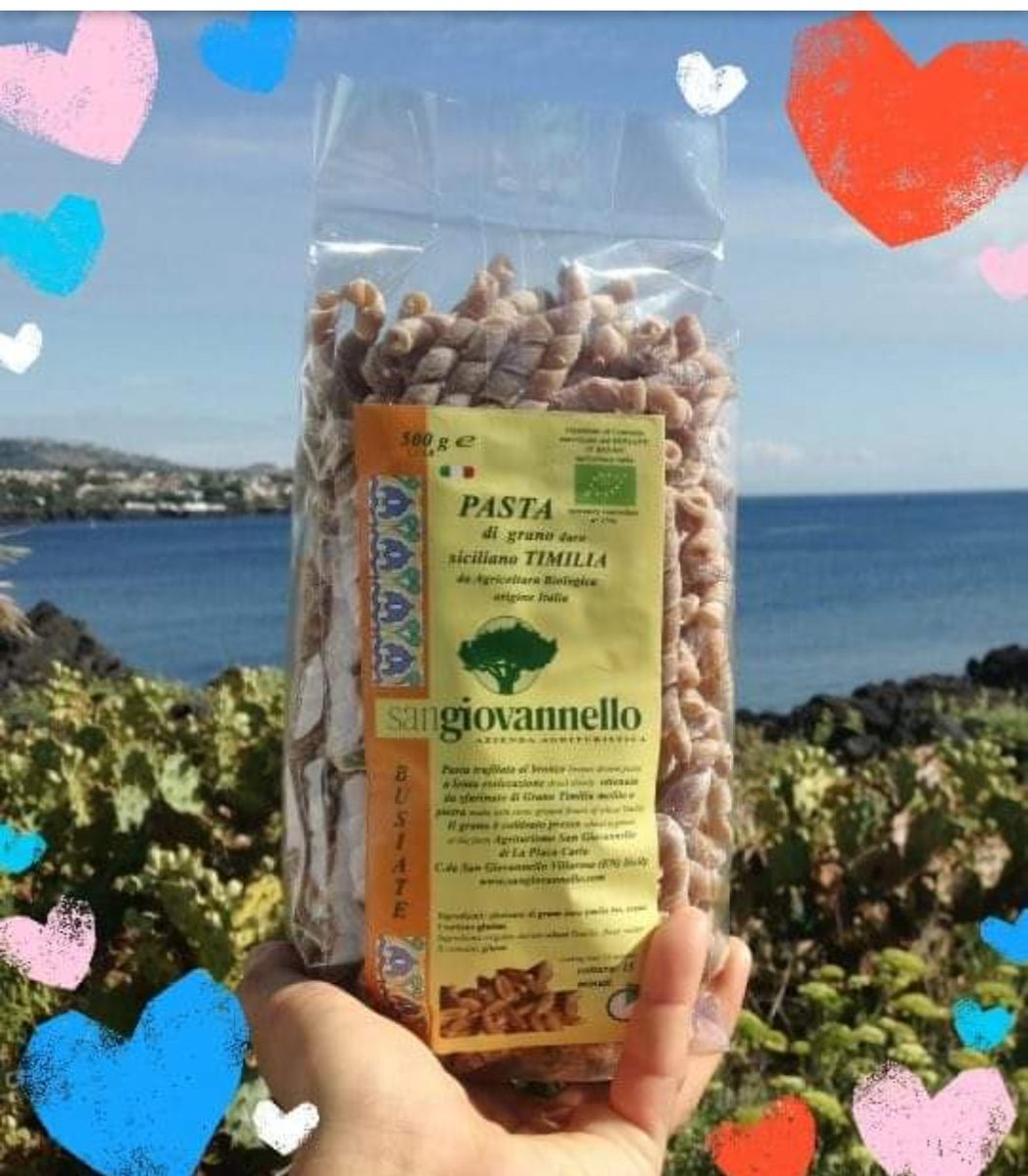 san_giovannello's tweet photo. 🙂Busiate: farina di #timilia, acqua e amore❤ ecco il mix perfetto per la nostra #pasta🍝ti aspetto al mio stand domenica 12 gennaio a CATANIA al mercatino 'a fera bio
#cibosano #spesaconsapevole #legumi #graniAntichi #agricolturaBiologica #kmSicilia #sicilia #Catania https://t.co/iK15aZhX4o