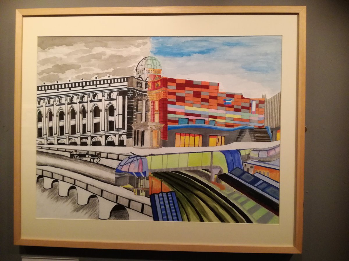 NGamlin1's tweet image. Just enjoying the fabulous artwork @newportmuseum by our @coleggwent learners.  Great work.  Well done to all involved