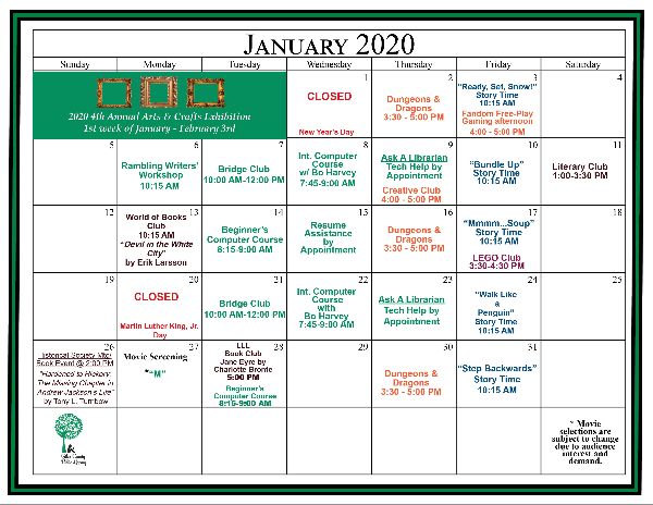 Corrected Calendar &amp; New Updates for GCPL📅📖 - mailchi.mp/83684c28af7a/c…