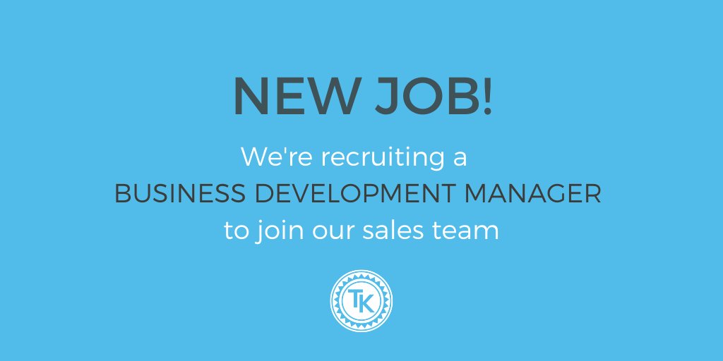 New Year, new job?
Due to continued growth in Managed Print solutions, we're looking to recruit a Business Development Manager in our sales team.
Based in London and the South East.

Get in touch for more information.
ow.ly/nSZT50xS97g 
#hiring #job #sales #recruiting
