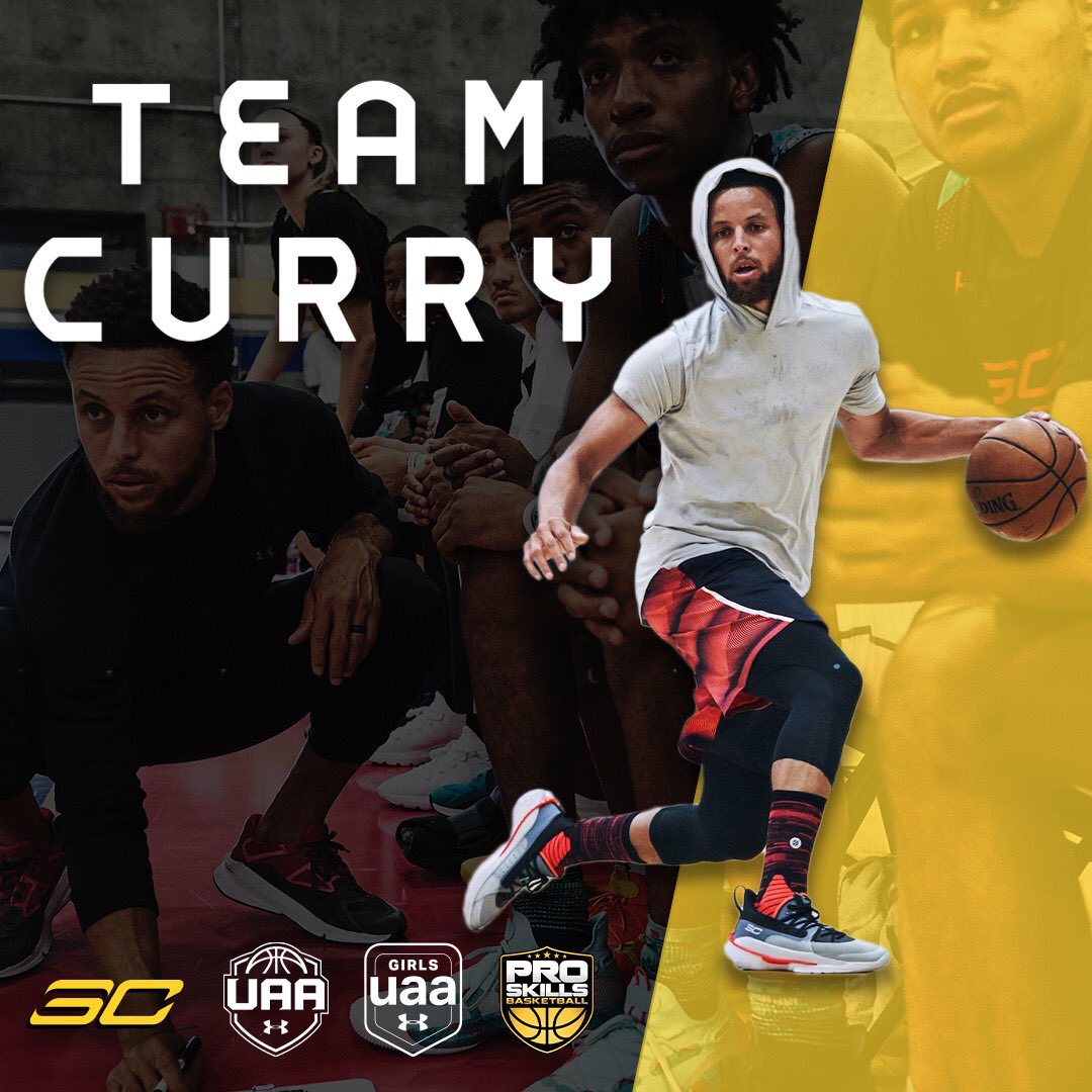 I’m really excited to be leading an awesome group of coaches and young men as director of @teamcurry & @psbelite So much work to be done to help these young people reach their goals and we are more than ready for the challenge! #ruinthegame @proskillsbasketball