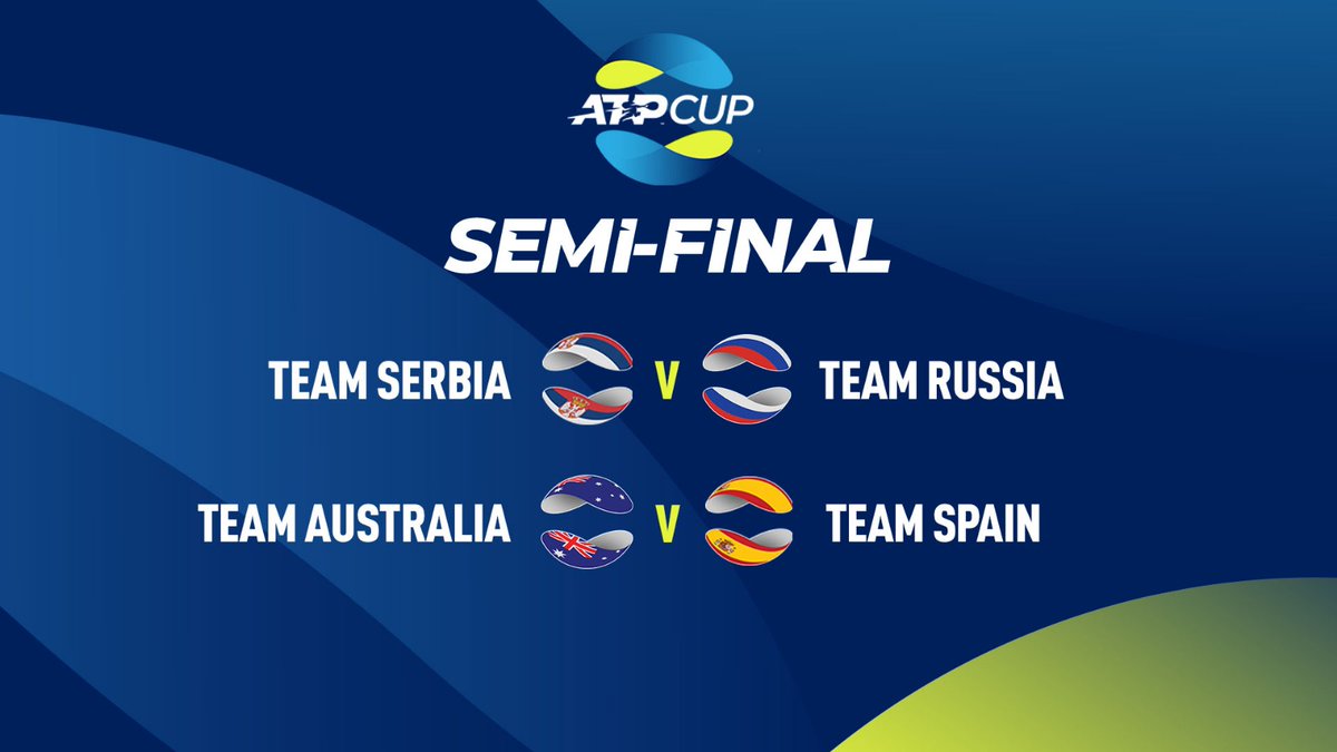 Atp Tour On Twitter The Semi Finals Are Set Who Will Make The Atpcup Final