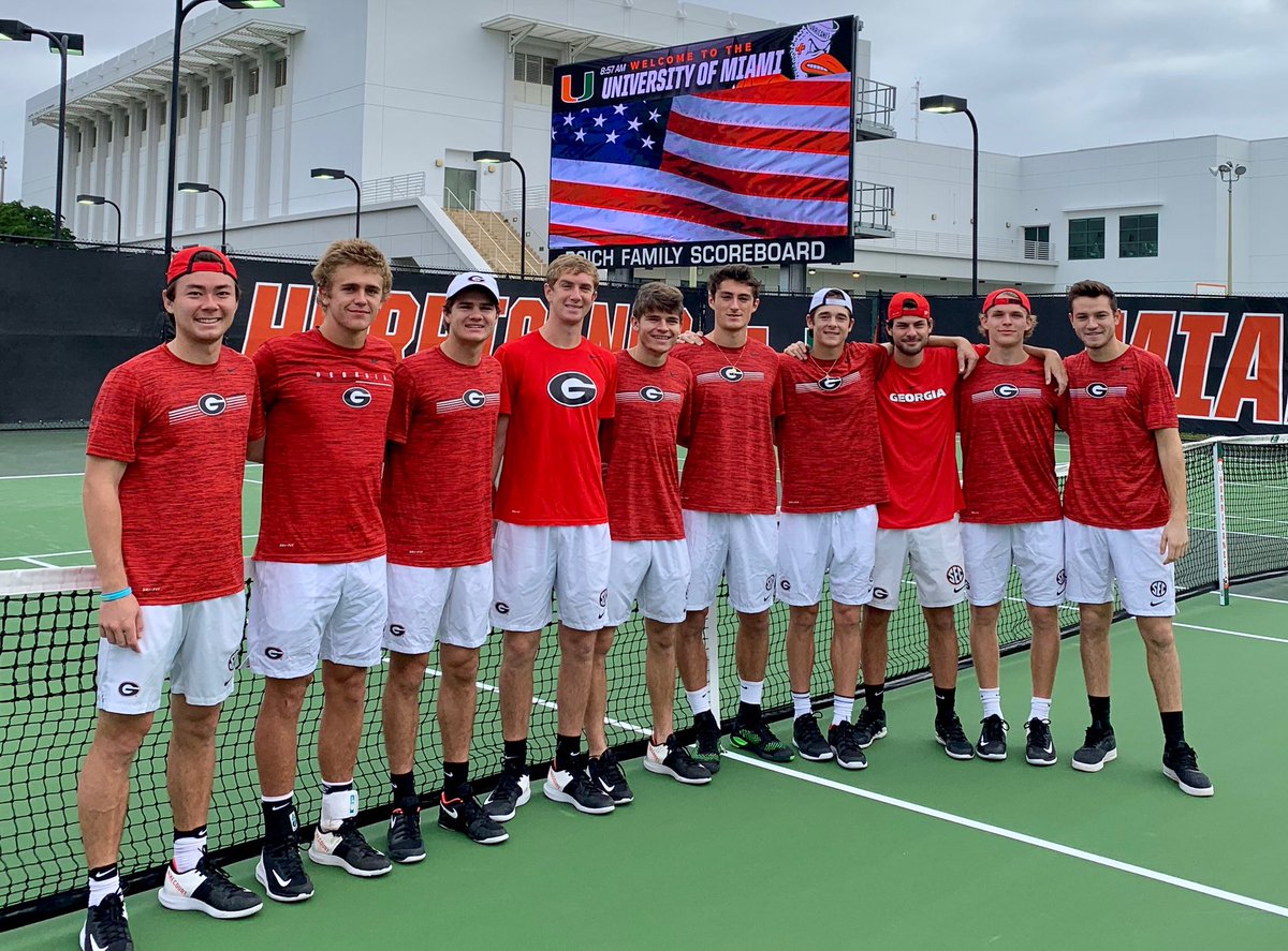 UGAtennis's tweet photo. 706 ➡️305

We’re ready to get day 1 at the Miami Invitational started! 

#GoDawgs https://t.co/n8DWORtn9K