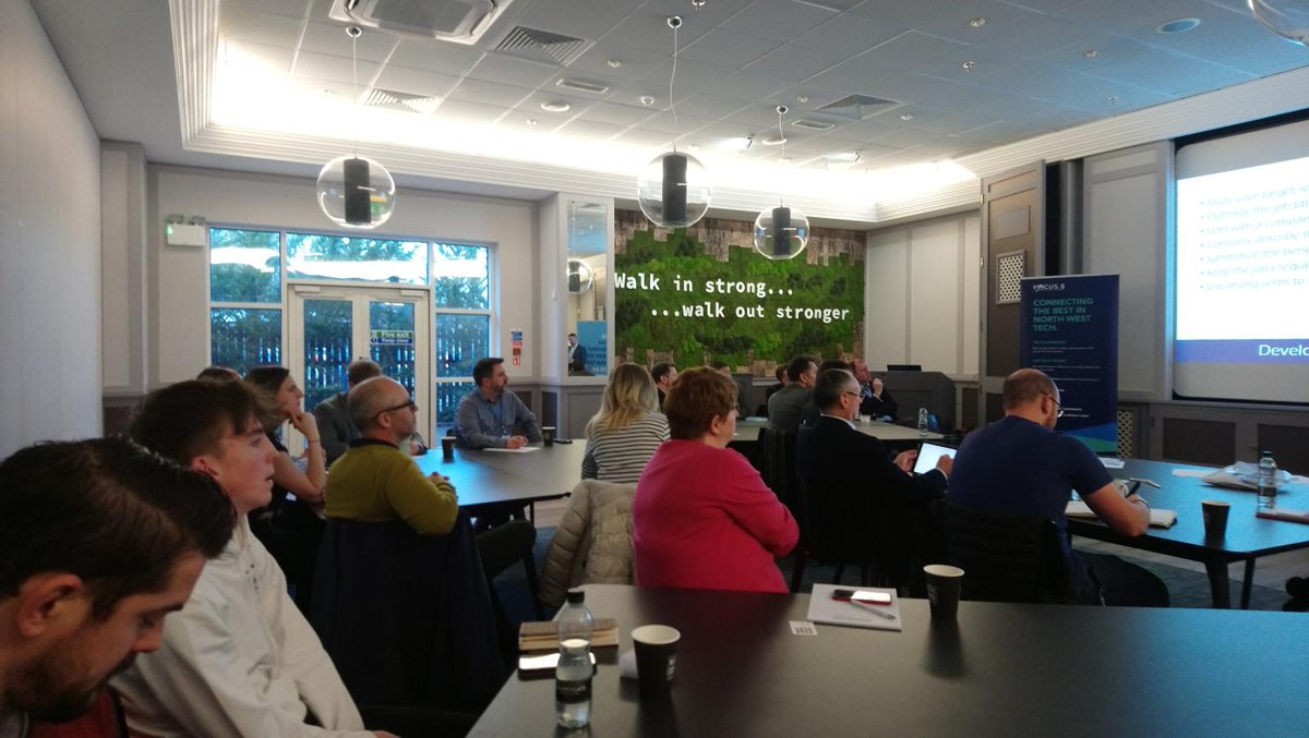 "We Need More Chairs!"

That's exactly what happened at this morning's <a href="/SubsWilmslow/">SUBSWilmslow</a> Event!

<a href="/Focus5Recruit/">Focus 5 Recruitment</a> and <a href="/pharmajames/">Ceri James</a> offering great insights into the What, Why, Who and How of recruiting &amp; producing the perfect Job advert

#Networking #Learning #Business #Wilmslow