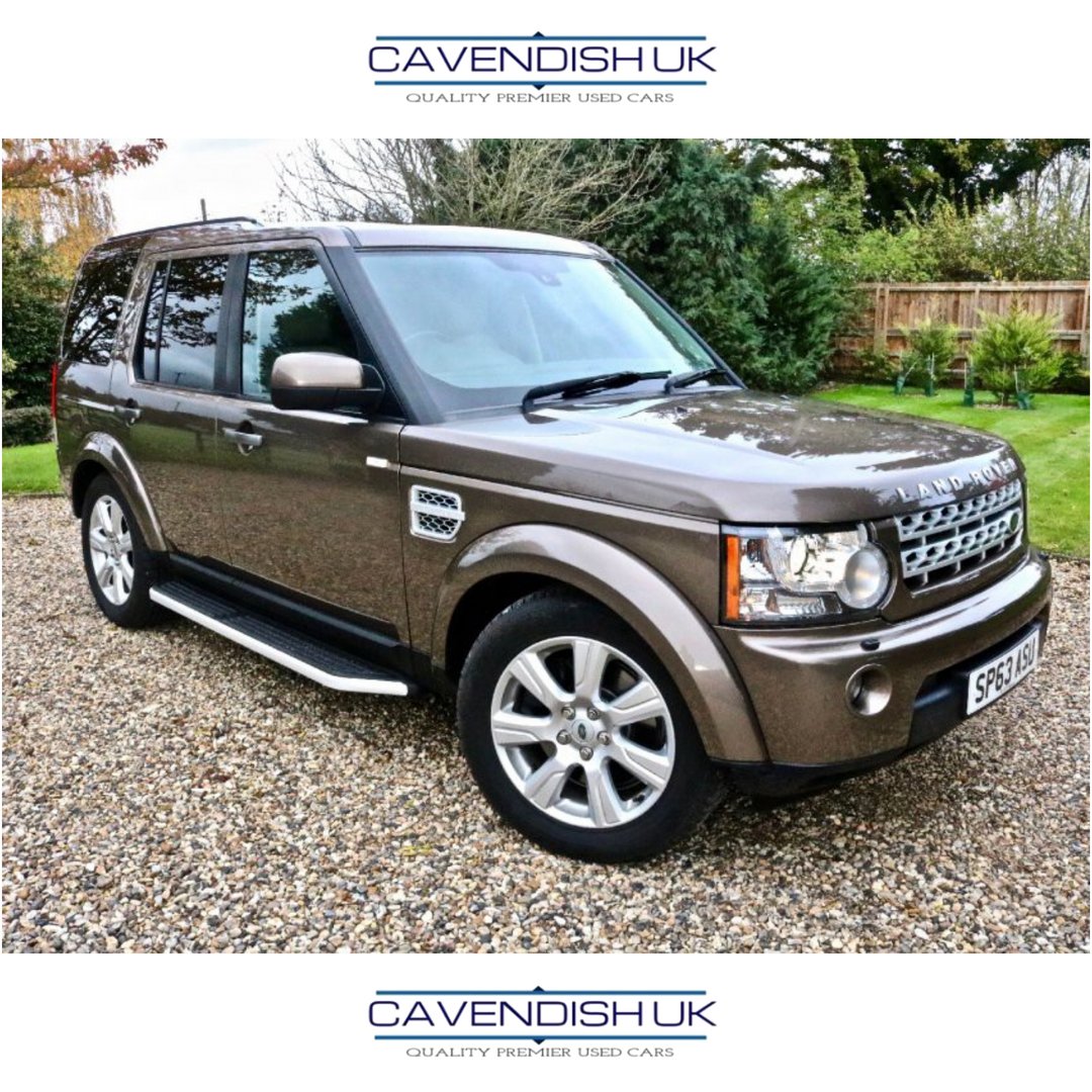 LAND ROVER DISCOVERY 4 (2013) SUV SDV6 255 AUTO XS- £21,770
cavendishuk.co.uk/cars/landrover…
#cavendishuk #cavendish #cavendishcars #dealership #cars #newcar #usedcar #ukcars #supercars #sportscars #familycars #luxurycars #fastcars #driving #driver #vehicle #motor #engine #luxury
