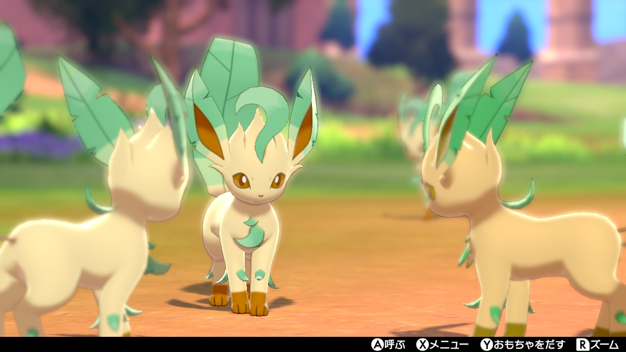 تويتر Paro 微浮上 على تويتر リーフィア ポケモン剣盾 Nintendoswitch T Co X4obouw79x