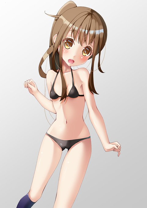 #艦これ
文月ちゃん描きました-----ーー 