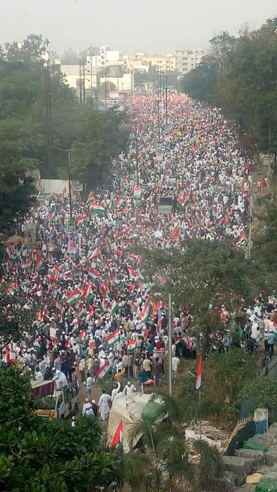 After #HyderabadMillionMarch 
another massive #TirangaRallyHyderabad  #IndiaAgainstCAA_NRC
#Reject_CAA_NRC_NPR
Totally Peaceful!