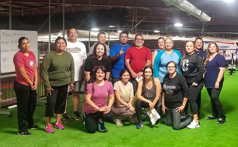 HidalgoCountyTX's tweet photo. Our employees are starting 2020 on a fitness note! In 2019, Hidalgo County Wellness Program began offering fitness classes in the AM. This week they also added classes in the PM. We encourage all our employees to take part in these free fitness classes! #FitnessFriday #HC4You https://t.co/SHK0y7gcoL