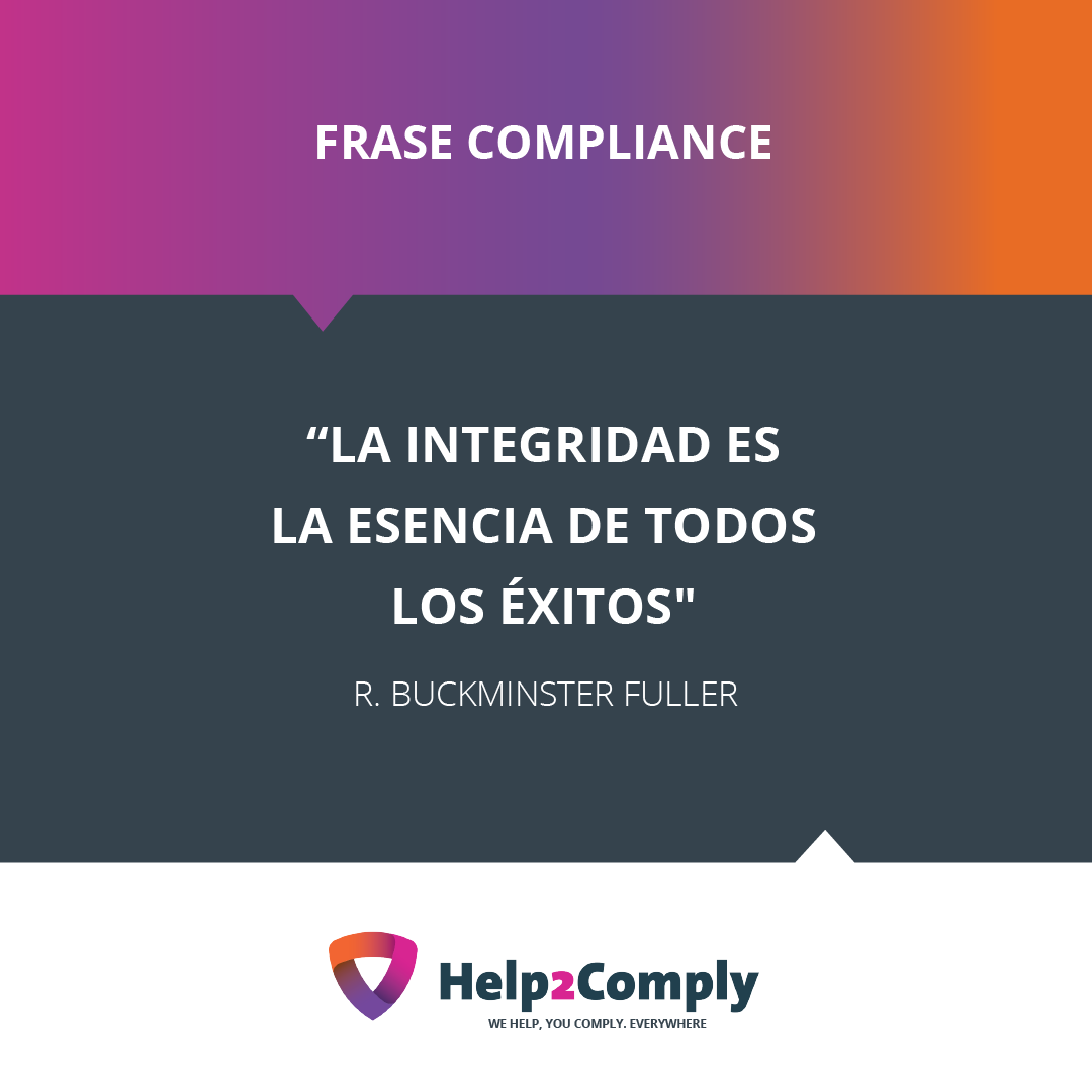 Help2Comply's tweet photo. #FrasesCompliance #Compliance #AppCompliance #H2C #WeHelpYouComplyEverywhere https://t.co/oDycQ1eg7I