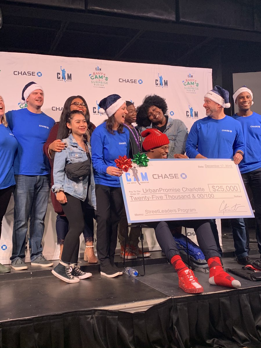 UrbanPromiseCLT (@urbanpromiseclt) on Twitter photo Flashback to that time a few weeks ago when Cam Newton stopped by the West Site to surprise our campers with some big-time Christmas cheer! <a href="/CameronNewton/">Cam Newton</a>, now we're cheering for you! #WPMOYChallenge #KeepPounding Flashback to that time a few weeks ago when Cam Newton stopped by the West Site to surprise our campers with some big-time Christmas cheer! <a href="/CameronNewton/">Cam Newton</a>, now we're cheering for you! #WPMOYChallenge #KeepPounding