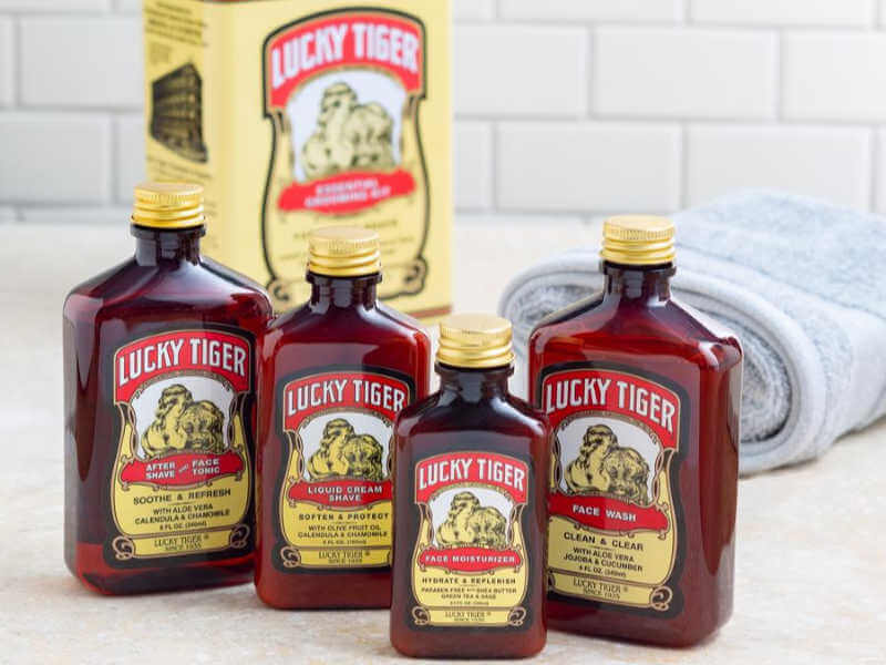 Although it hasn't been around as long as Trumper, Truefitt, and Taylor, <a href="/getluckytiger/">Lucky Tiger</a> is one of those brands that could be considered “iconic” in the U.S., having started in 1935 lttr.ai/MCDw #wetshaving #sharpologist #shaving