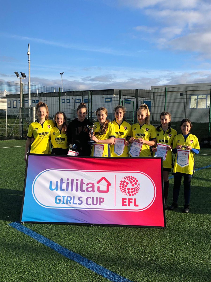 Congratulations to our winners Cheltenham Town, who beat Reading in the final and advance to the next stage! 👏🏻🔥

Well done to all teams involved, played in a brilliant spirit and we were treated to some brilliant football 😁

#UtilitaGirlsCup