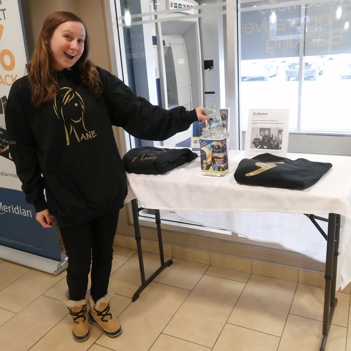 MaggieJJJM's tweet photo. Mane wear Day #boominBeamsville.  By purchasing a hoodie/sweatshirt or making a donation you are helping our future! 💯 of donations $20/hoodie $10/long sleeve go directly to Pathstone in support of #childrensmentalhealth Stop by a branch to donate.  Can't make it in...DM me! https://t.co/EbrhMZZpcF