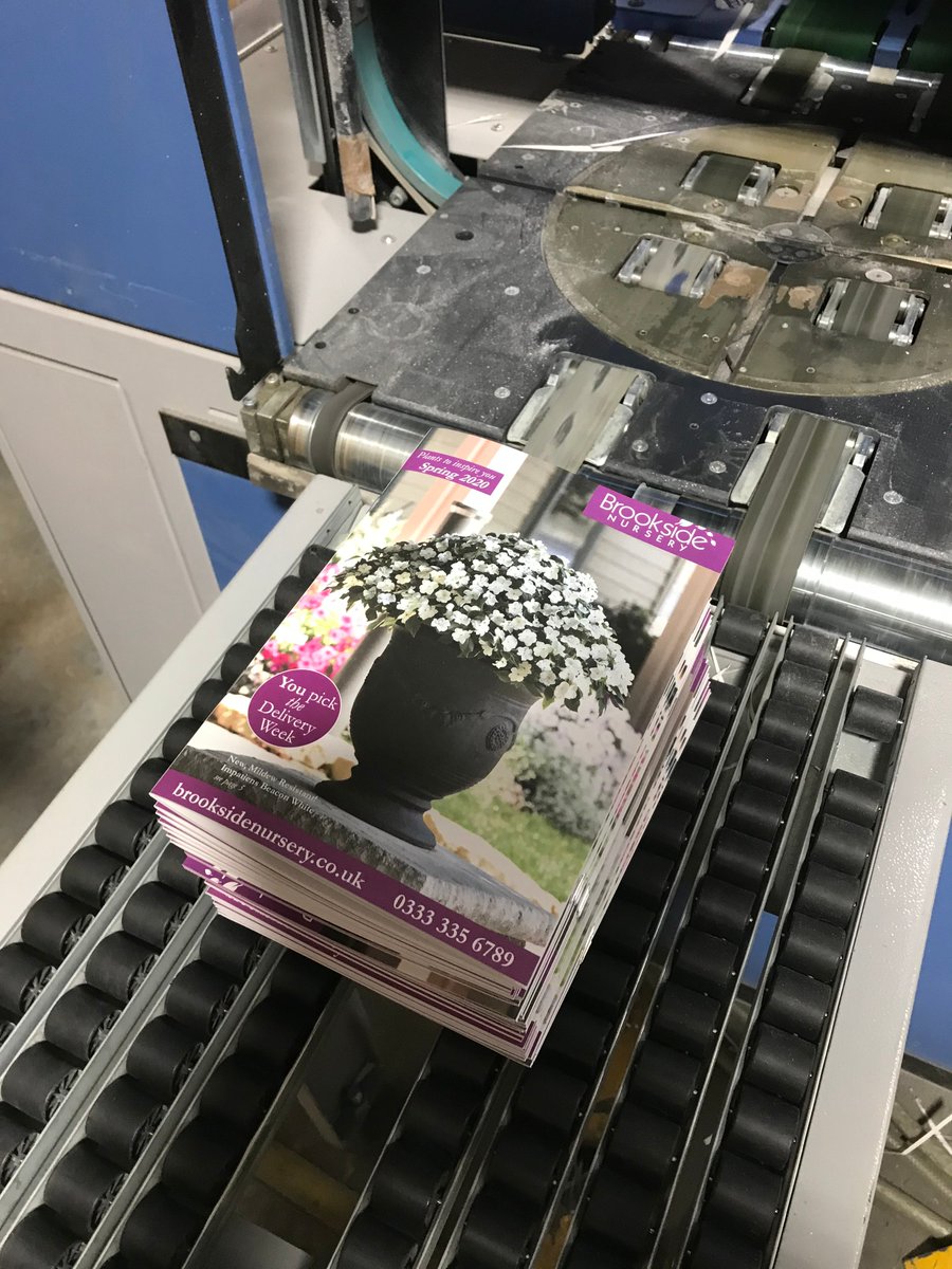 brooksideplants's tweet photo. Hot off the press!
We’ve just received these photos from our printers of our new 2020 spring catalogue speeding through the production line. Reserve your free copy now!
https://t.co/MJxEFq5Cjm https://t.co/K9cFcEoDe2
