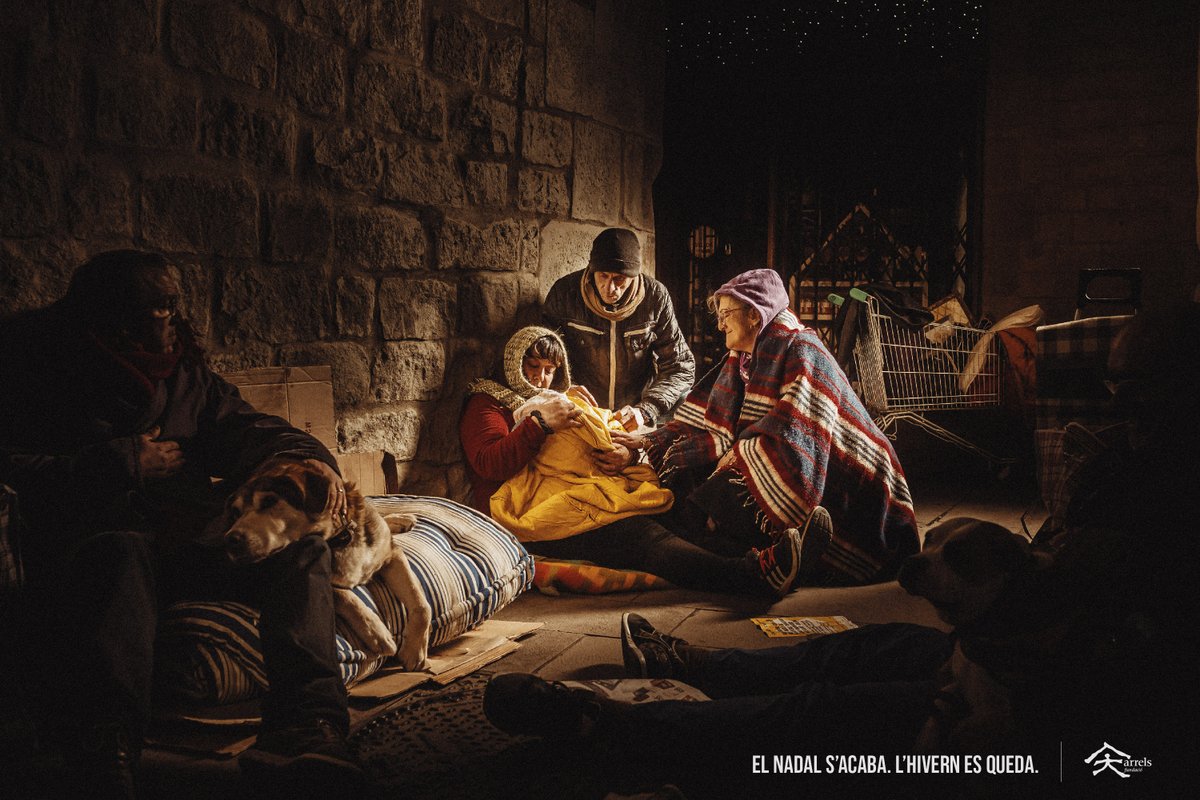 ArrelsFundacio's tweet photo. El Nadal s'ha acabat però #LHivernEsQueda. Cal mirar més enllà del termòmetre i apostar perquè tothom tingui dret a un habitatge assequible, us hi sumeu? 
👉 https://t.co/LfBNuMMjyb https://t.co/LOKnR5KL6f