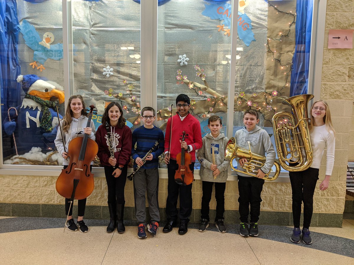 lauramsabol's tweet photo. Our #aNAISing musicians representing @NASDBlueEagles in the PMEA District 10 Elementary Band and Orchestra Festival at Delaware Valley HS today @jjy18067admin @MrsClowser @DrikerNasdSupt #mudicians #PMEA https://t.co/0VunH6zJce