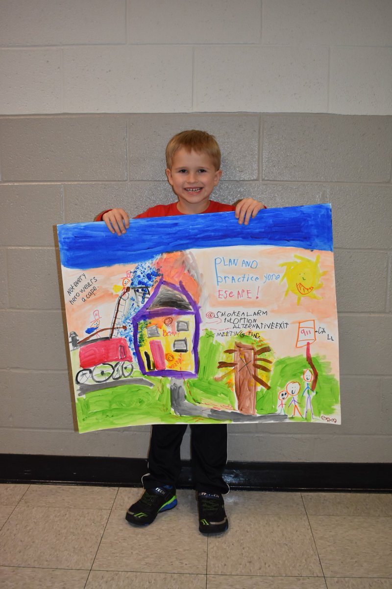 ColliervilleGov's tweet photo. This #FireSafetyFriday we join #ColliervilleFD in saying CONGRATULATIONS to 7 @cville_schools students who won 1st place in the statewide 2019 Fire Prevention Poster Contest! ππ₯ They will be honored at an awards ceremony in February in Nashville at the residence of @GovBillLee. https://t.co/GZ4eqMDmVN