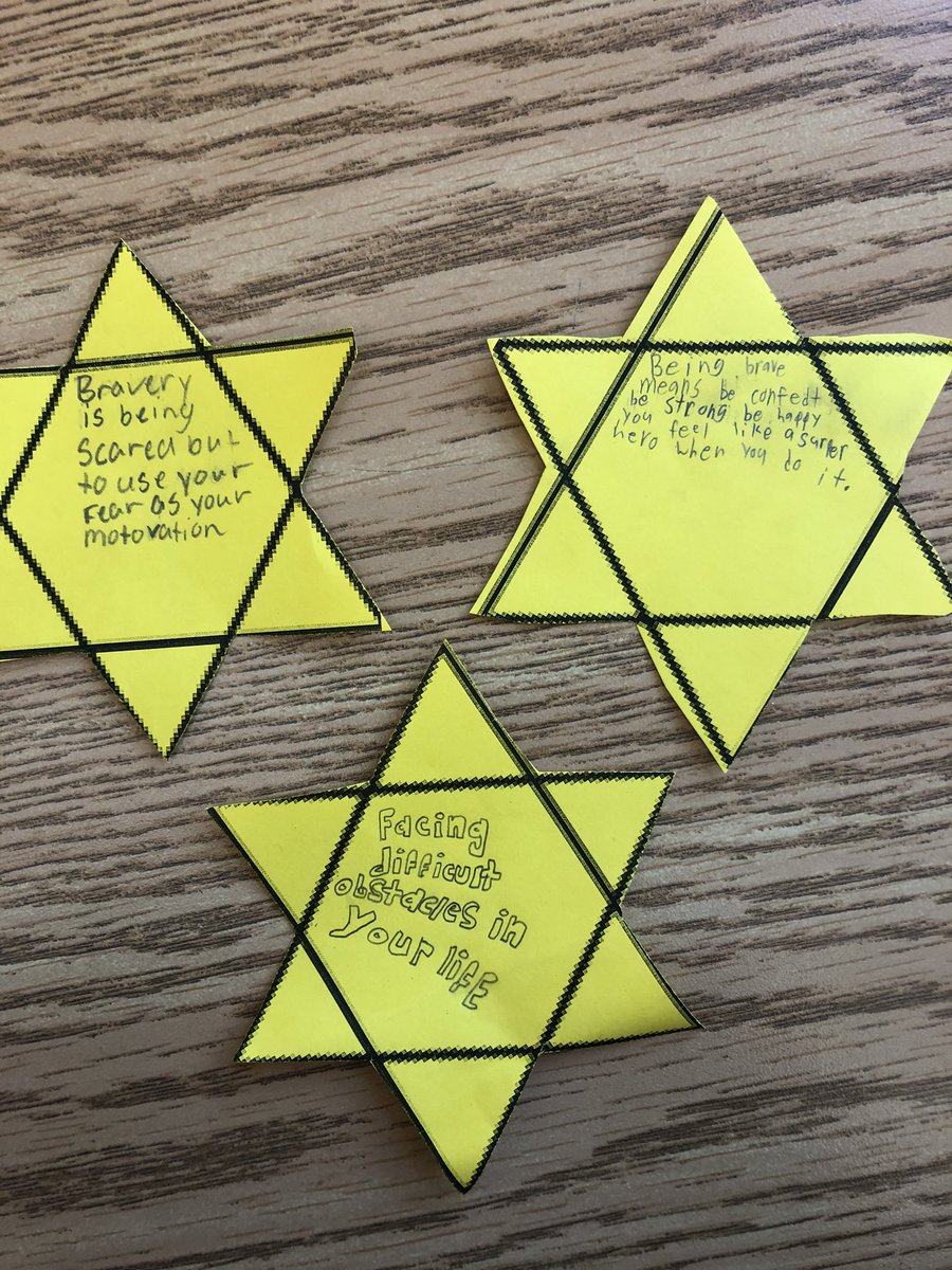 MissWissman's tweet photo. We’re reading Lois Lowery’s “Number the Stars” this month! What does bravery mean to you? @MsBacon5 @MpMiddle @MPCSVA https://t.co/oD1Q48acFz