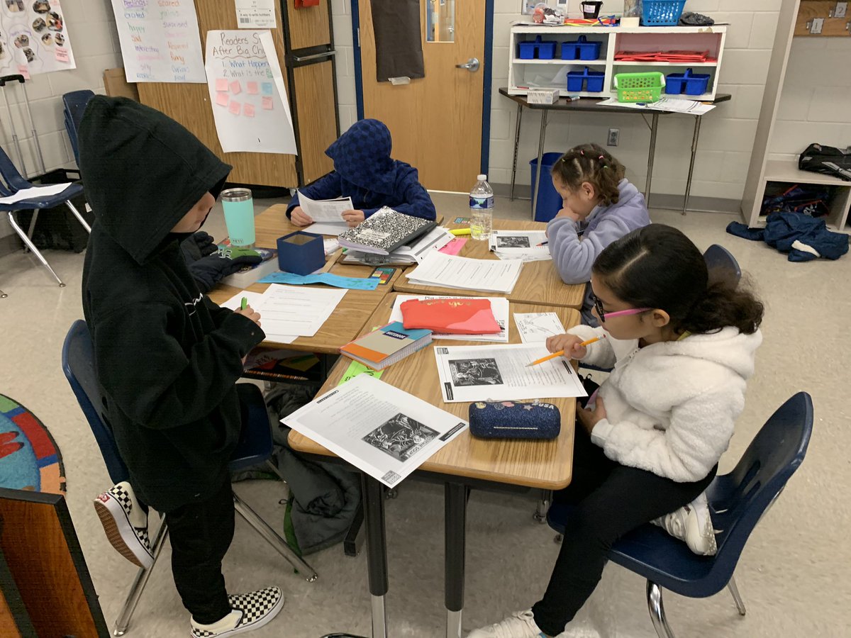 MissMoran90's tweet photo. Working on critical literacy and close reading! We are loving comparing different versions of the same tales! #WHES #3rdGrade https://t.co/0uXAcKAD0G